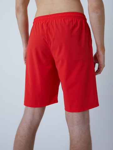 SPORTKIND - regular Pantalón deportivo 'Shorts' en rojo