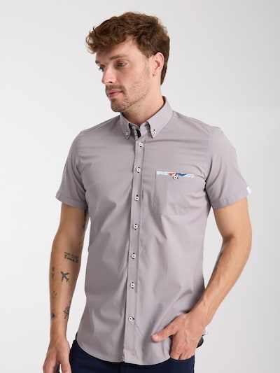 Camicia business 'Iconic Poplin Stretch Man Shirt Short Sleeve Light Blue' 7Camicie di colore grigio chiaro, Visualizzazione prodotti