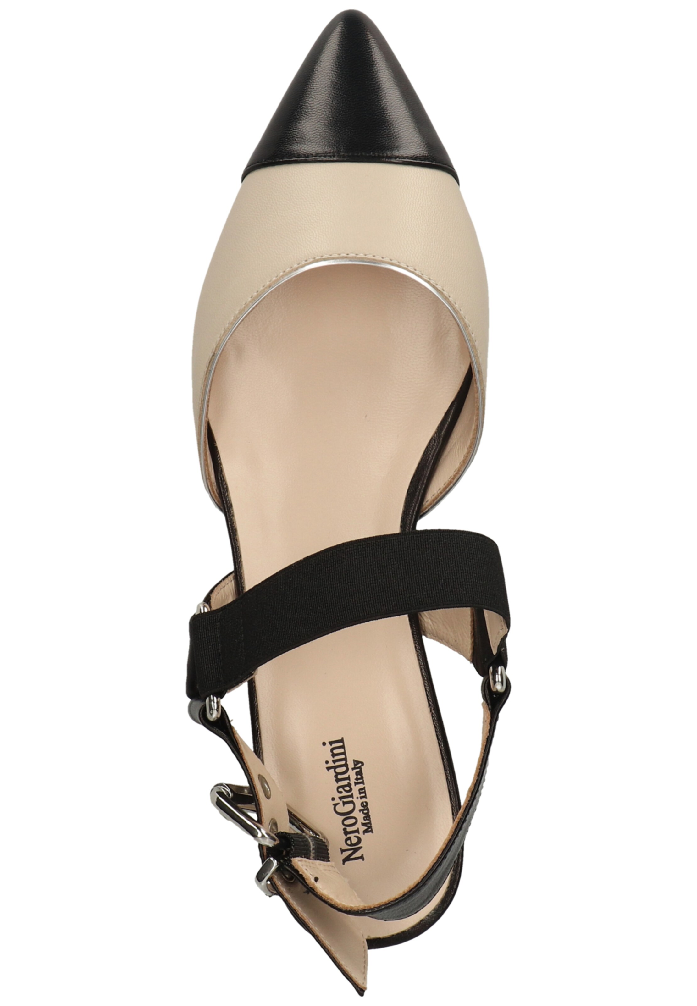 Escarpins à bride arrière Nero Giardini en beige
