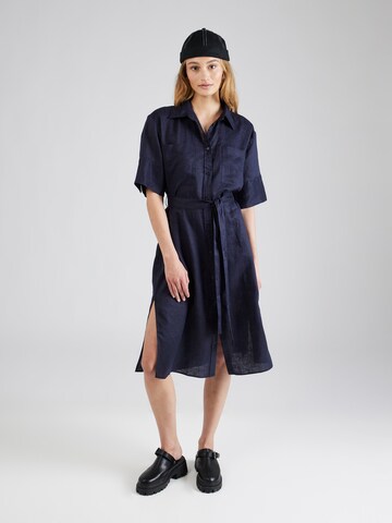 Robe-chemise GANT en bleu : devant