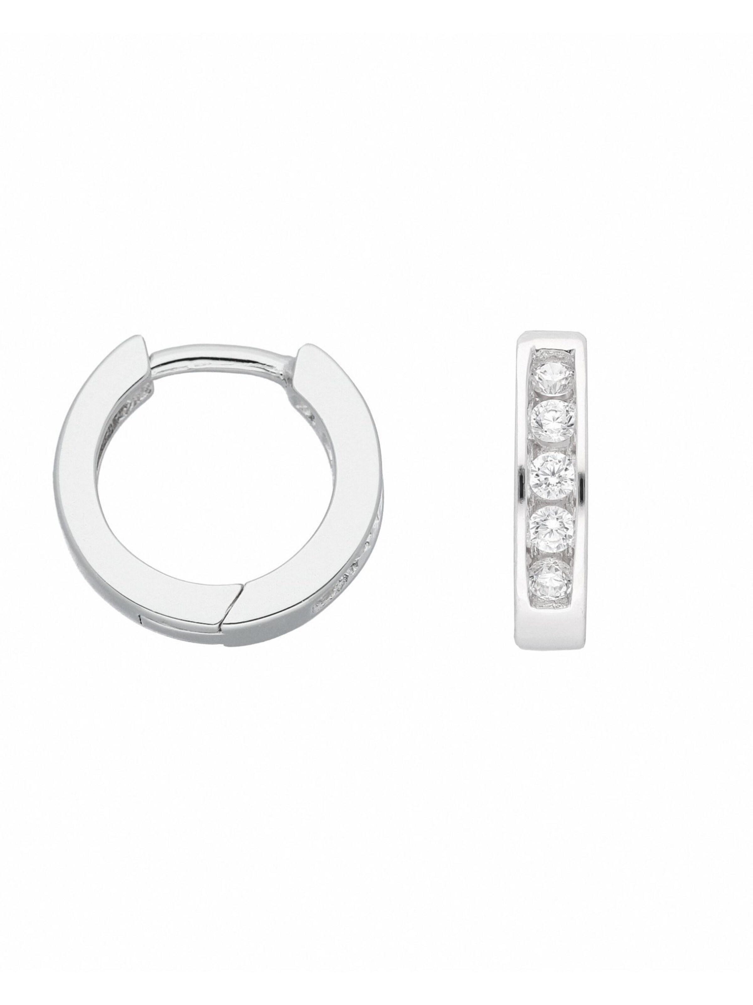 Adelia´s Ohrringe in Silber: Vorderseite
