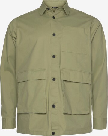 Calvin Klein Big & Tall Between-Season Jacket in Green: front