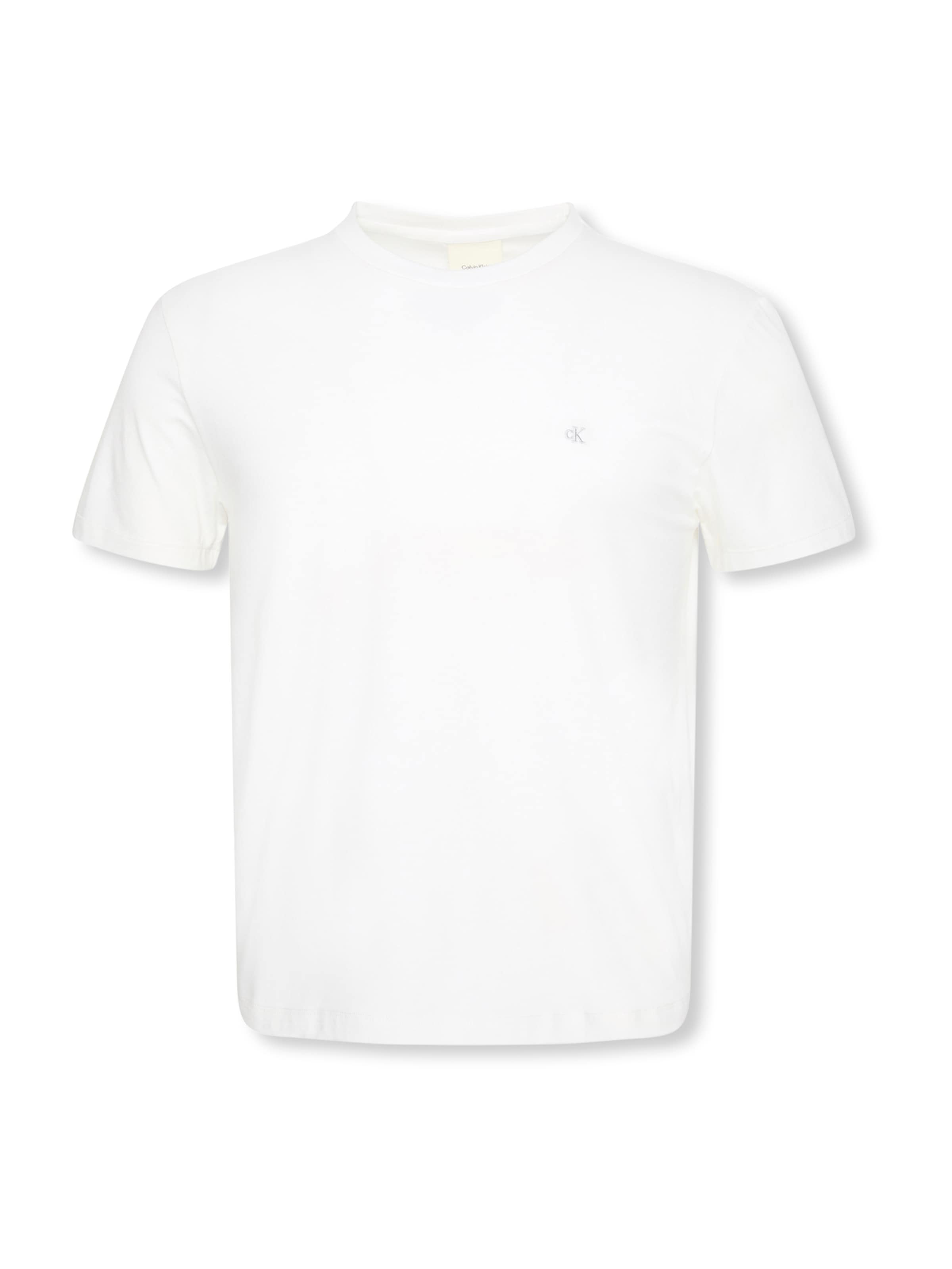 Calvin Klein Μπλουζάκι σε λευκό: μπροστά
