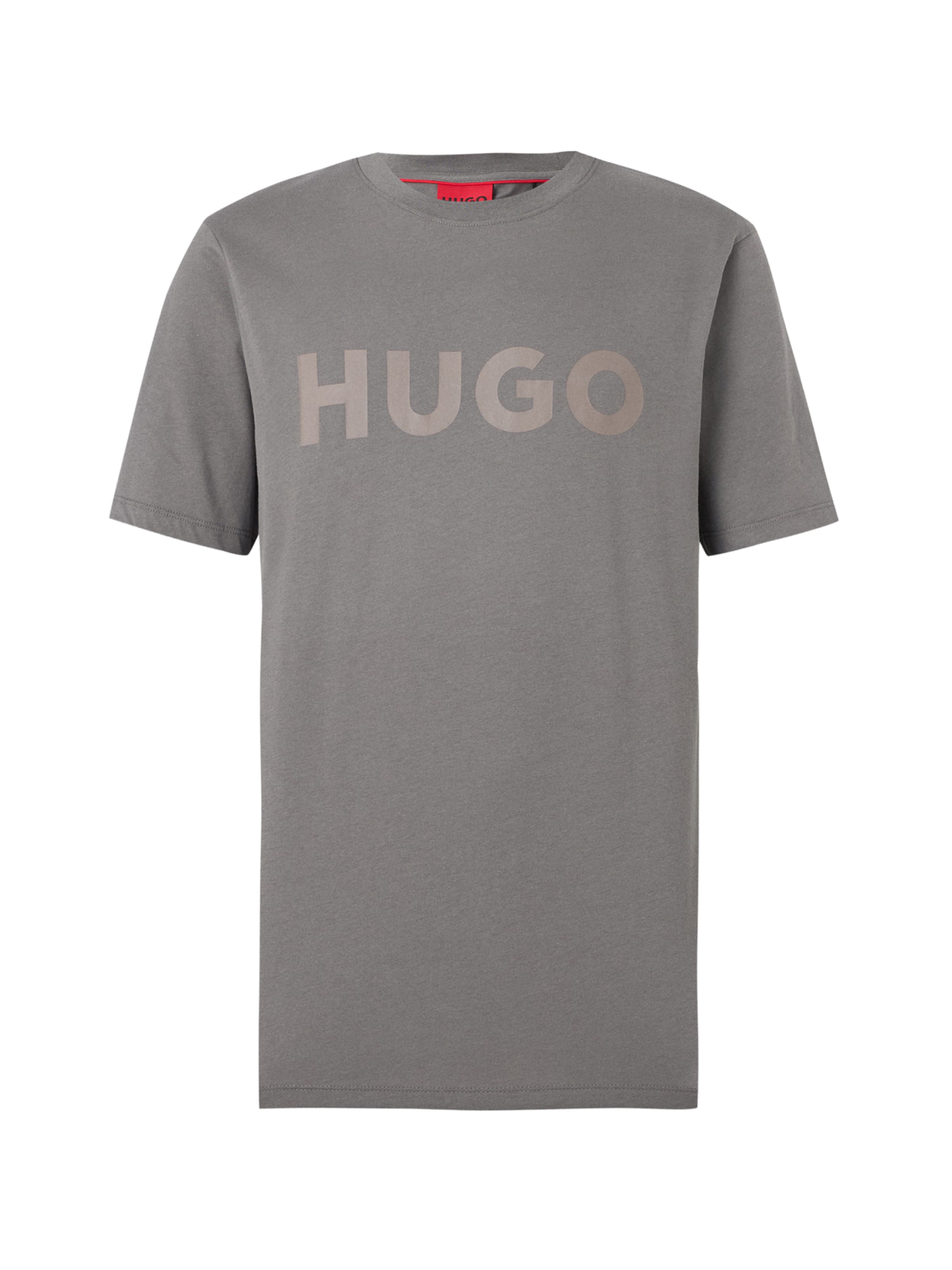 HUGO - Camiseta 'Dulivio' en gris: frente