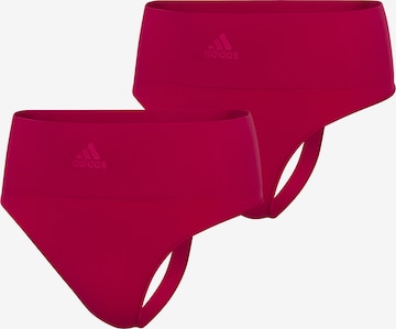 String ' THONG ' ADIDAS SPORTSWEAR en rouge : devant
