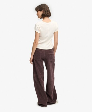 Superdry & Co Baggy Hose in Braun