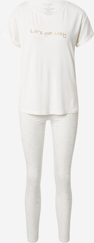 Claire Loungewear 'Aoife' in White: front