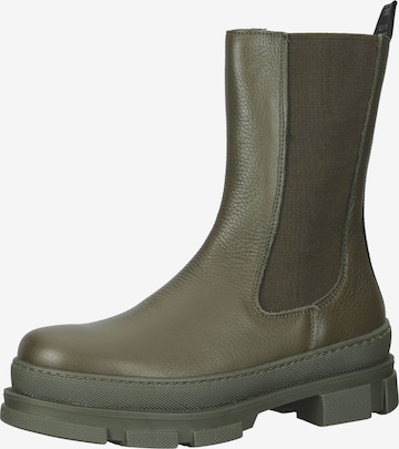 STEVE MADDEN Chelsea Boots in Green: front