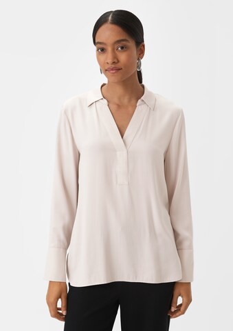 COMMA Blouse in Beige: voorkant