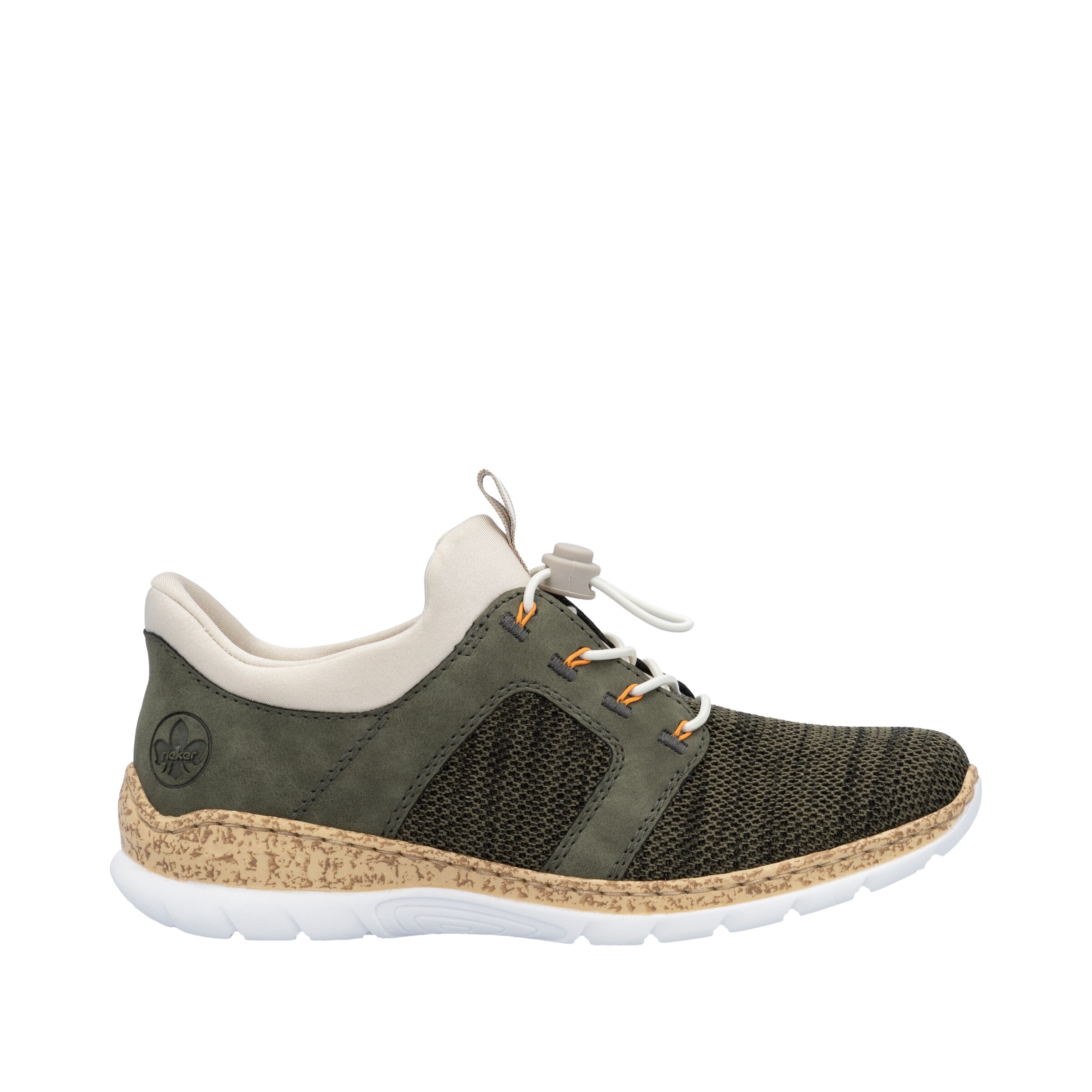 Chaussure basse 'N42G4' Rieker en vert