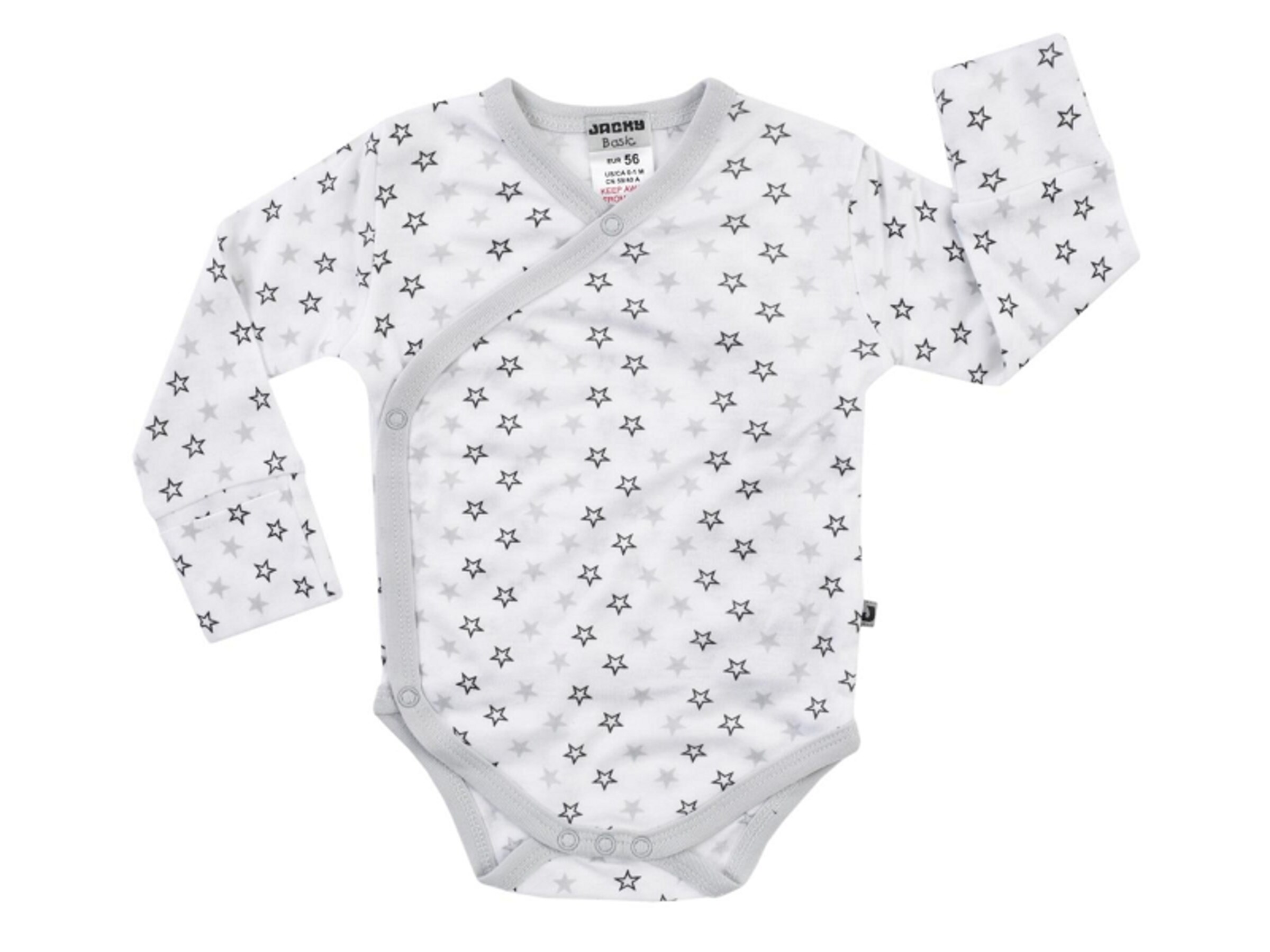 JACKY - Pijama entero/body en blanco: frente