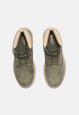 TIMBERLAND - Botines con cordones en verde