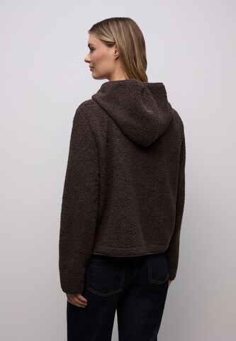 STREET ONE Knit Cardigan in Brown