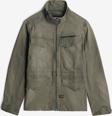 Veste mi-saison G-STAR en vert : devant