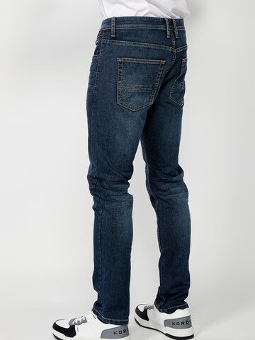 KOROSHI Regular Jeans in Blau