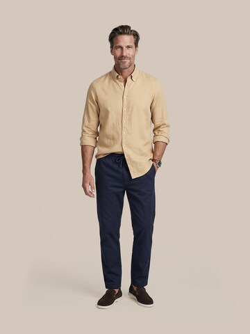 Steppin' out Regular fit Button Up Shirt in Beige: front