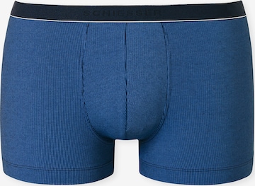 SCHIESSER Boxershorts ' Duality Function ' in Blauw: voorkant