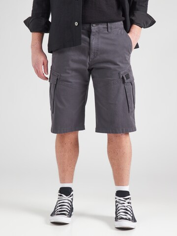 regular Pantaloni cargo di s.Oliver in grigio: frontale