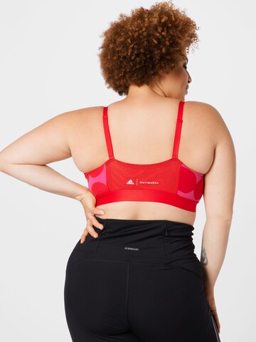 ADIDAS SPORTSWEAR Bustier Športni nederček | roza barva