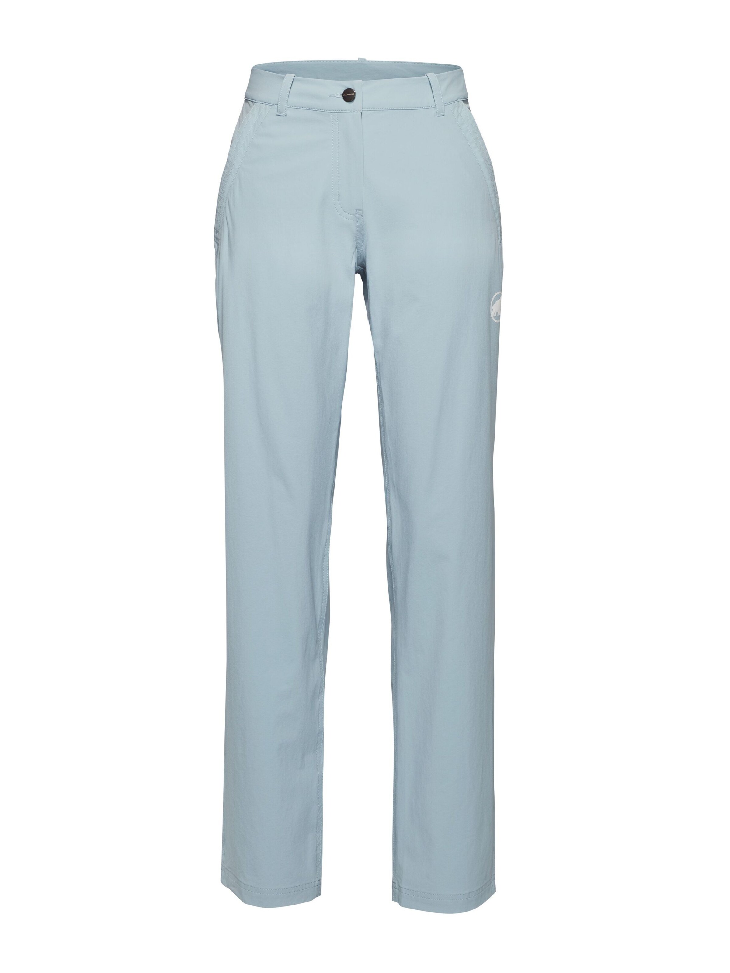 MAMMUT Regular Outdoor Pants in Blue: front