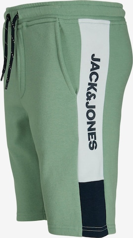 Jack & Jones Junior Regular Pants in Green