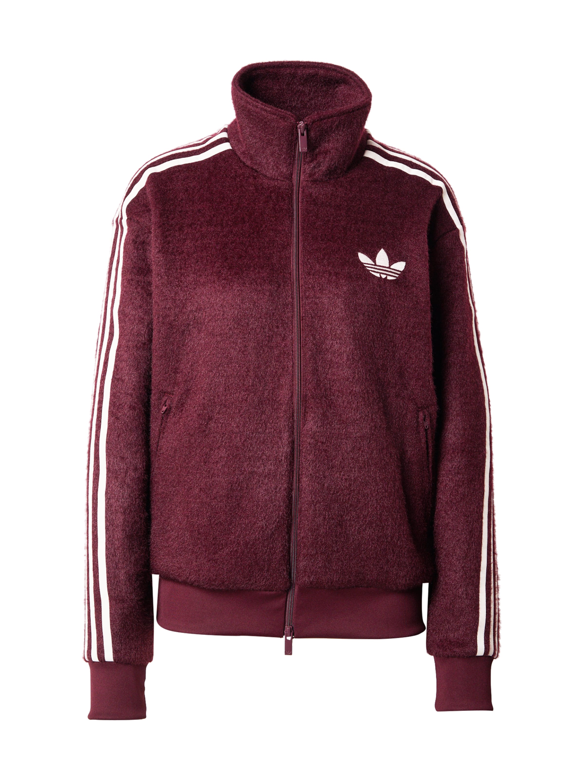 ADIDAS ORIGINALS Välikausitakki värissä tummanruskea / valkoinen, Tuotenäkymä