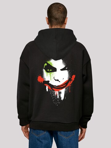 Sweat-shirt 'DC Comics' F4NT4STIC en noir : devant