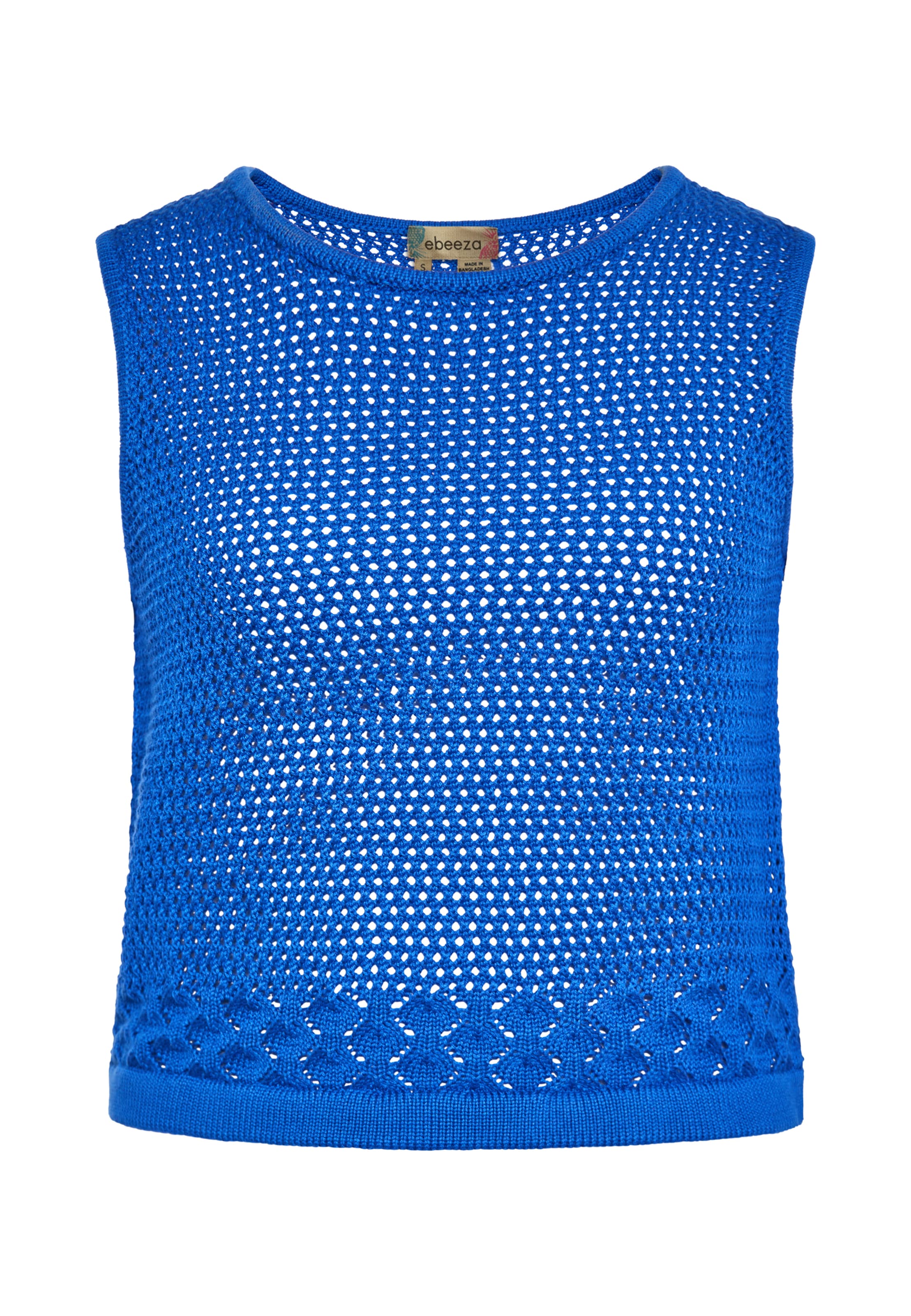 ebeeza Topp, värv sinine: eest vaates