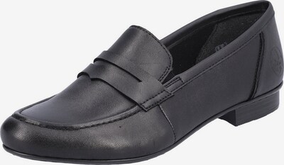 Rieker Sapato Slip-on em preto, Vista do produto
