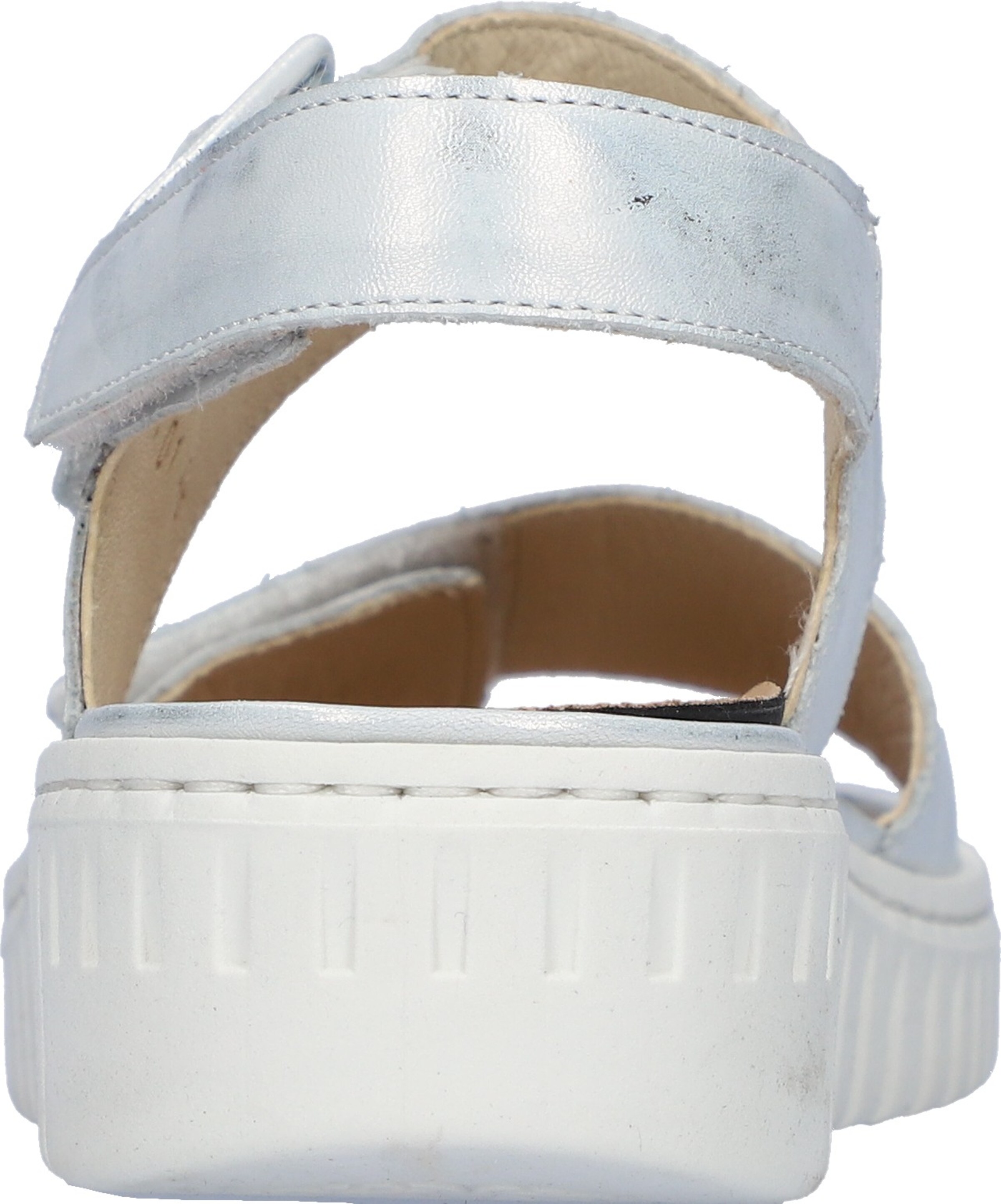 WALDLÄUFER Sandale in Silber