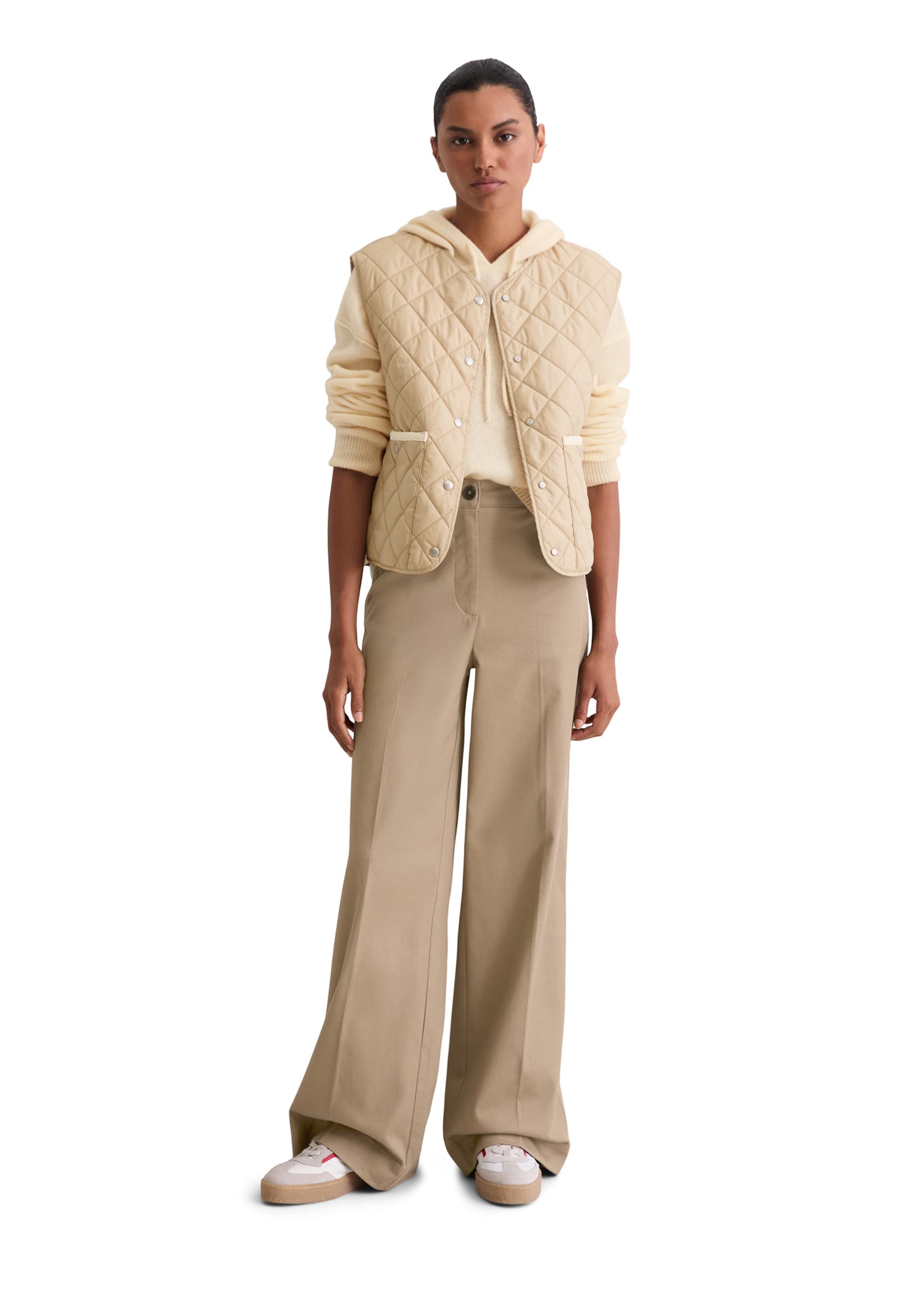 Marc O'Polo Vest in Beige