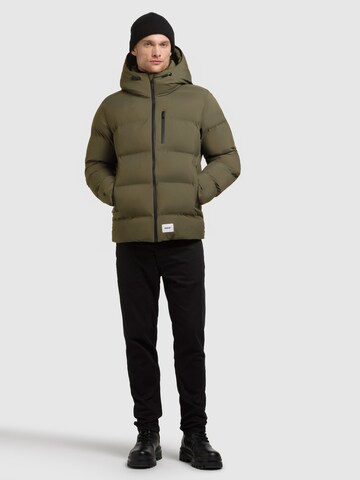 Giacca invernale 'Silas3' di khujo in verde