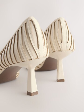 Next - Sapatos de salto 'Forever Comfort' em branco