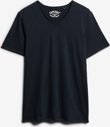 T-Shirt Superdry en bleu : devant