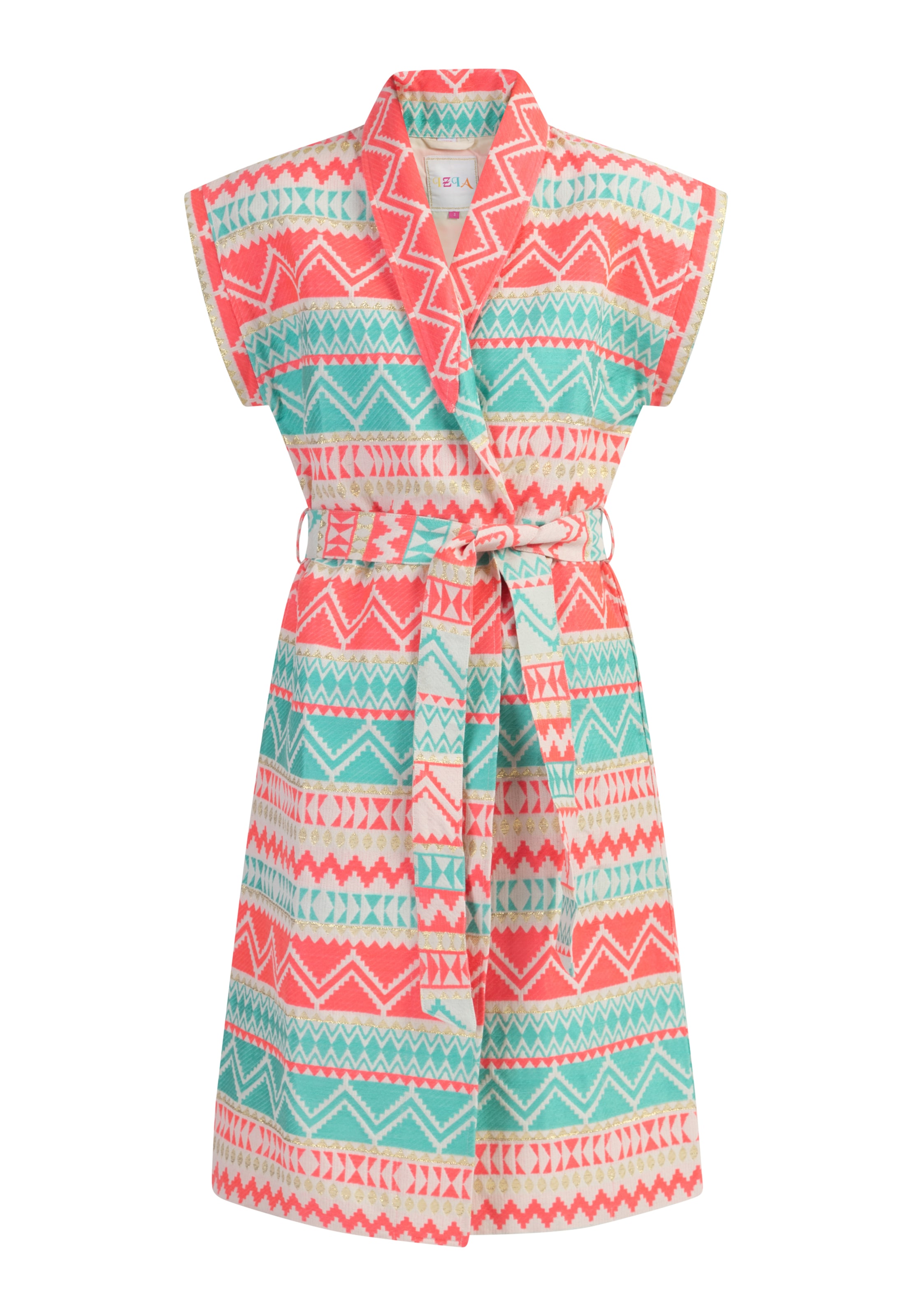 rozā IZIA Veste: no priekšpuses