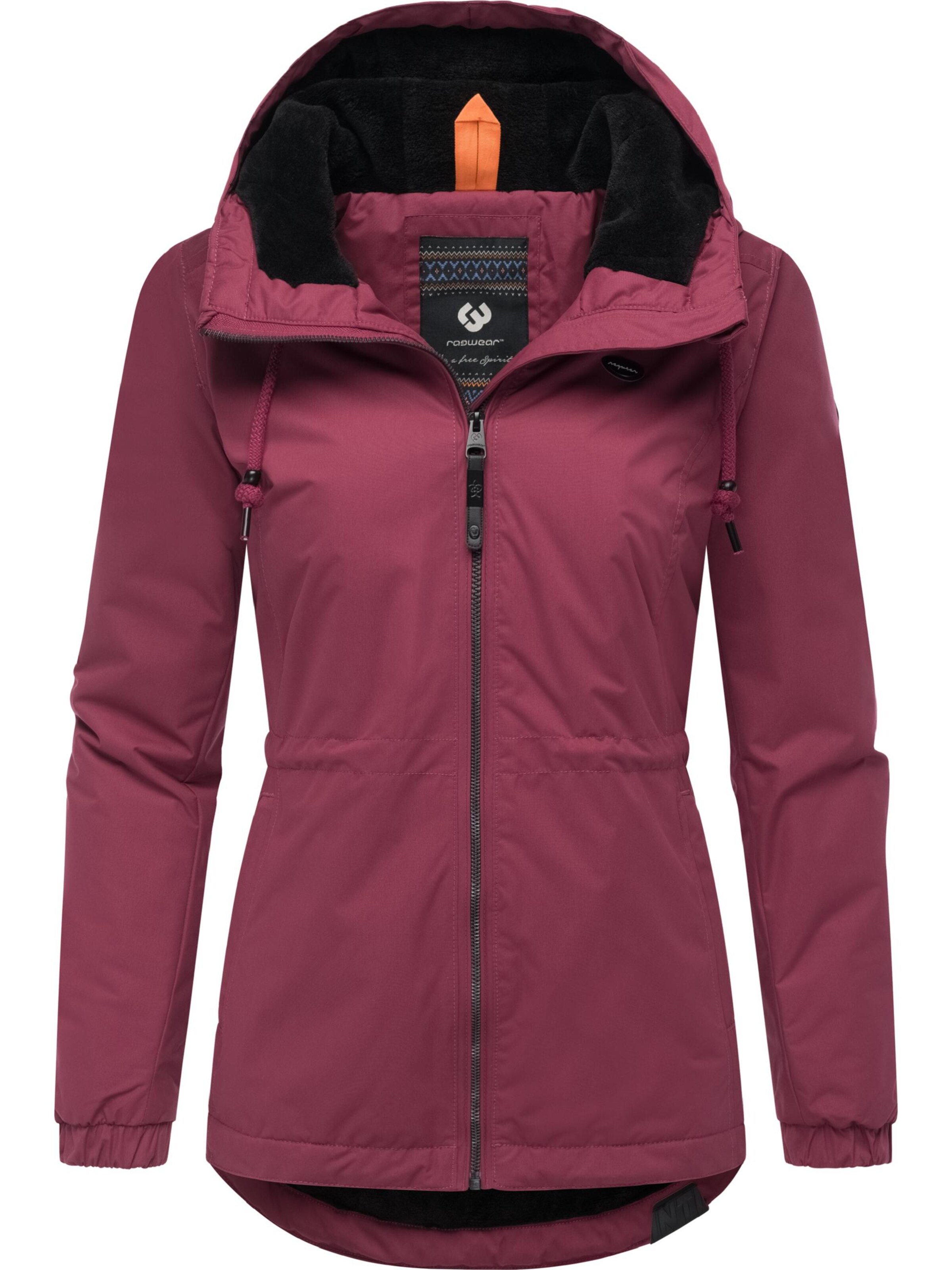 Ragwear Zimska jakna 'Dankka' | rdeča barva