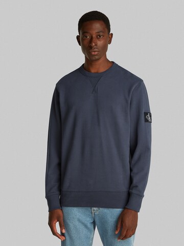 Calvin Klein Jeans Sweatshirt in Blue: front