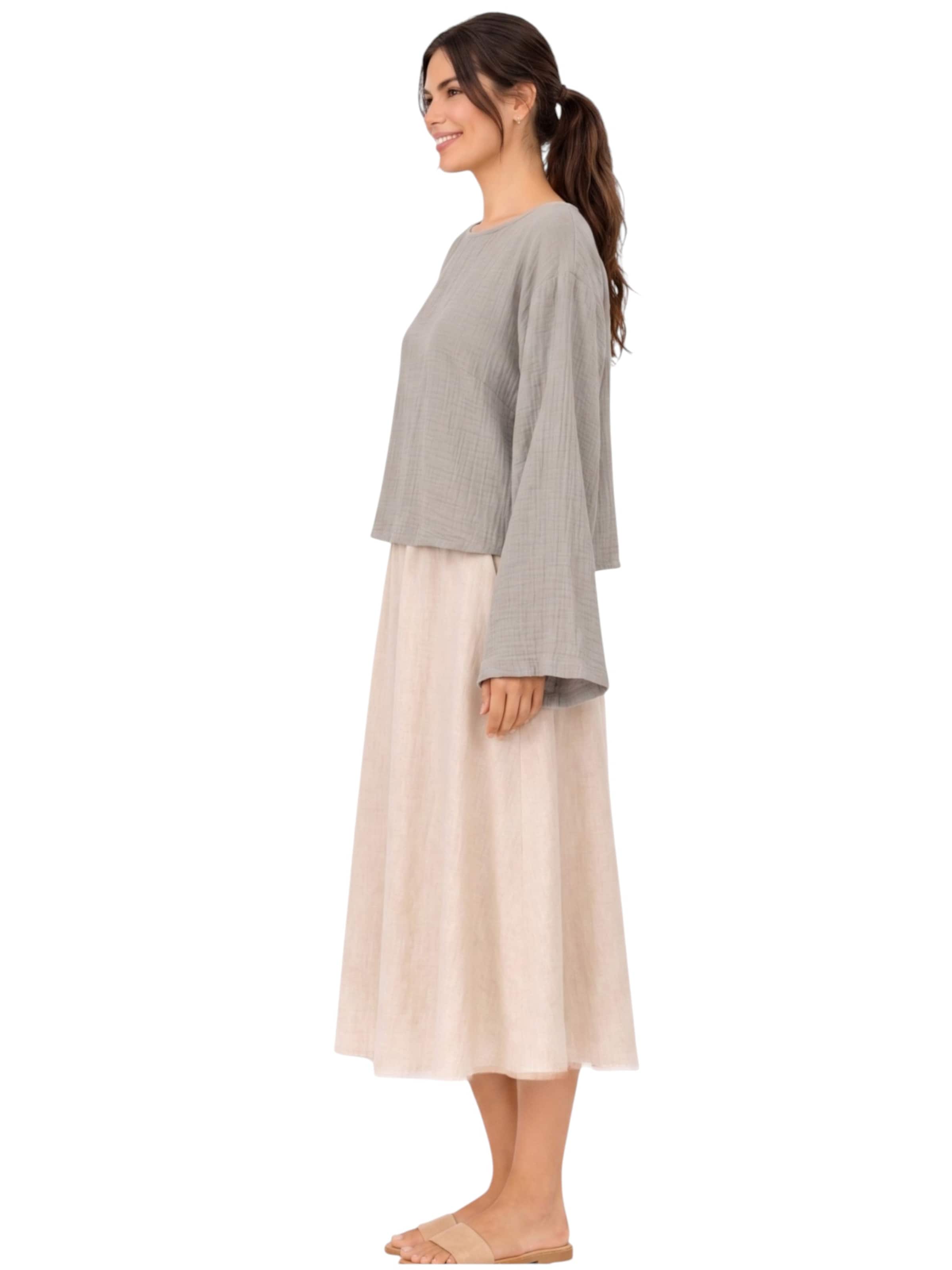 WENOR Blouse 'AVELOA' in Grey