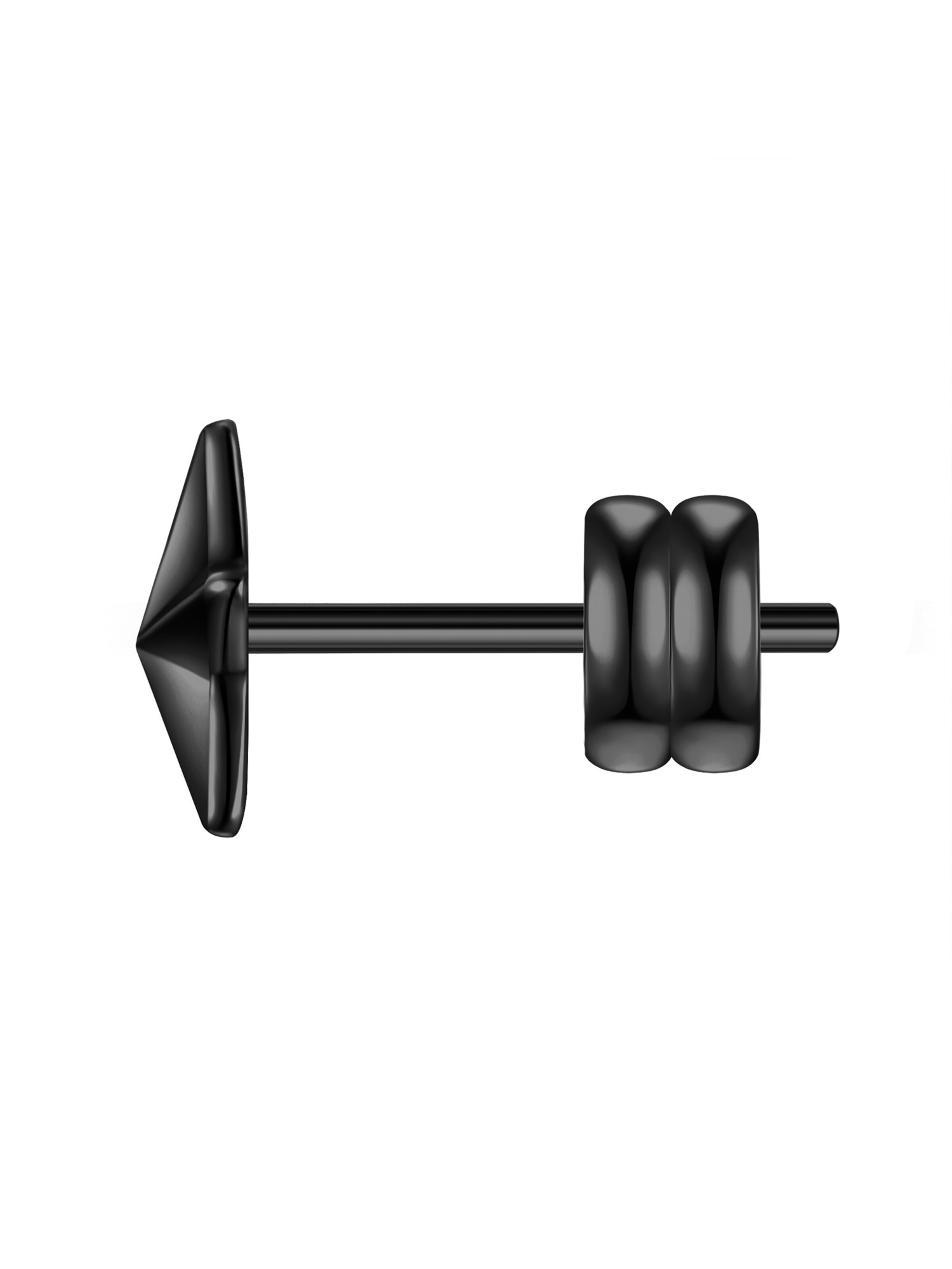 Boucles d'oreilles True Rebels en noir