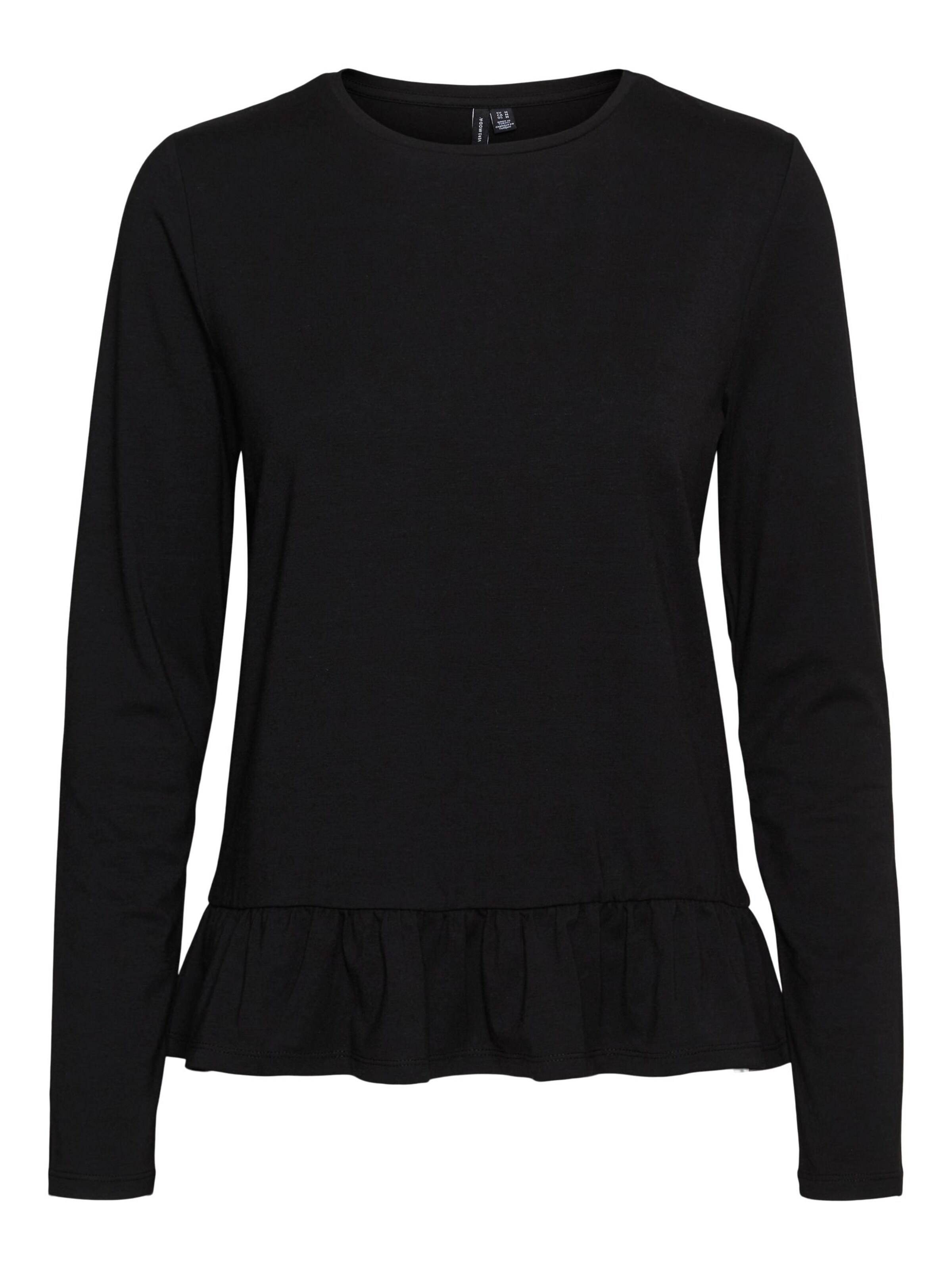 Frauen Shirts & Tops VERO MODA Shirt 'Manda' in Schwarz - LB55690 Frauen Shirts & Tops VERO MODA Shirt 'Manda' in Schwarz - LB55690