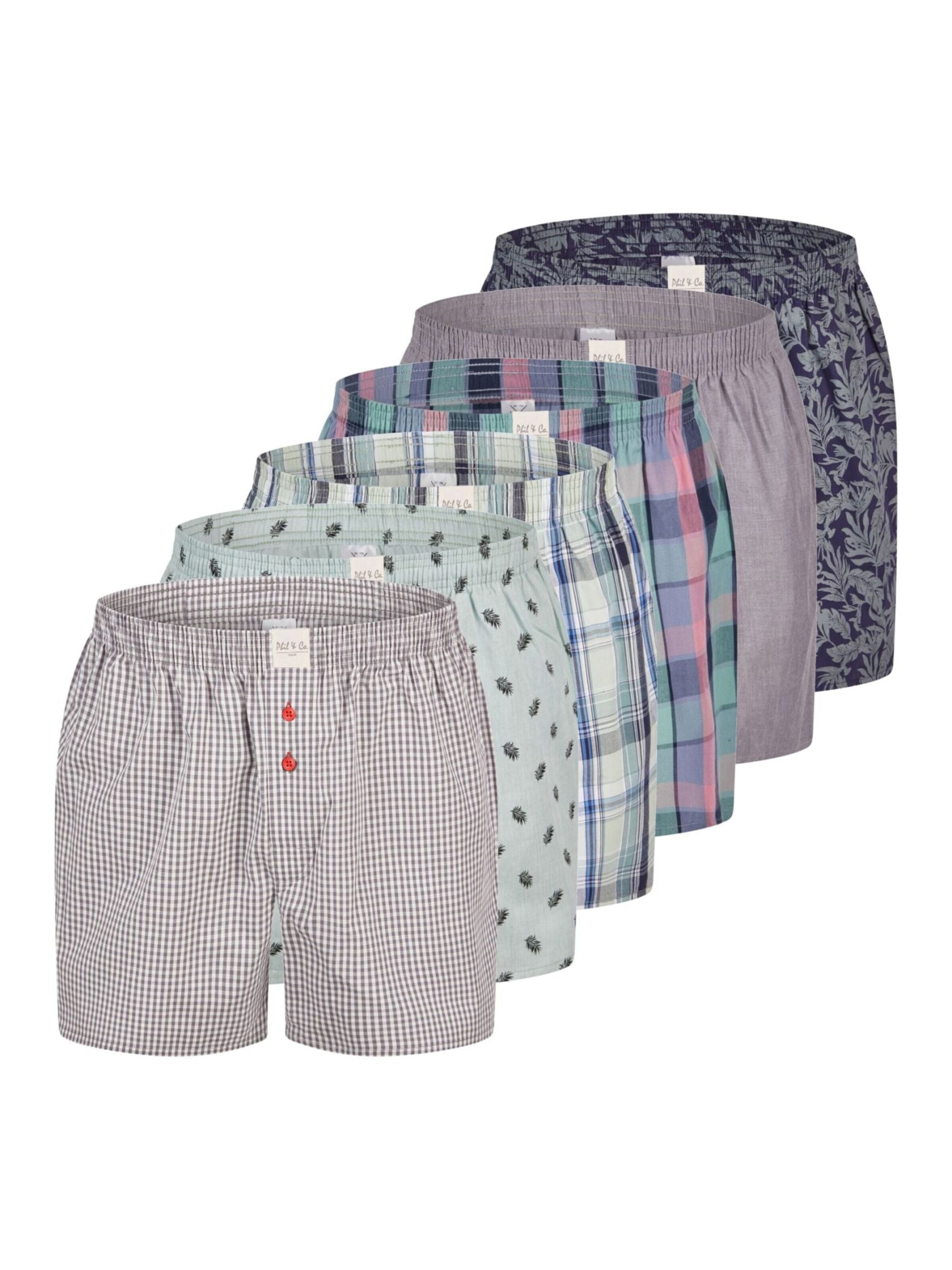 Phil & Co. Berlin Boxershorts‌‌‌‌‌‌‌ in Mischfarben: Vorderseite