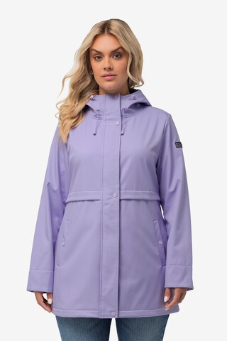 Ulla Popken Performance Jacket in Purple: front