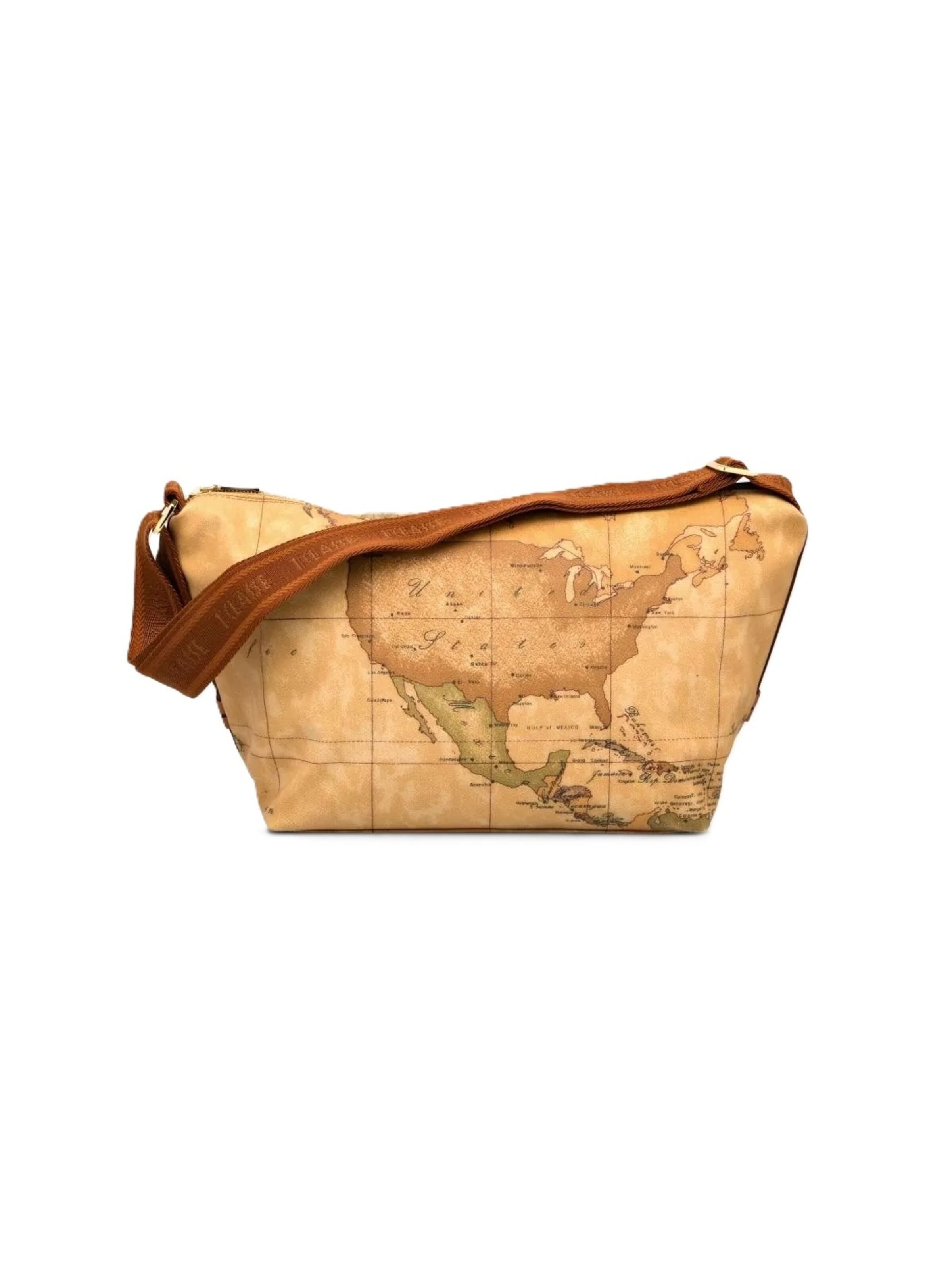 Alviero Martini Crossbody Bag in Brown: front