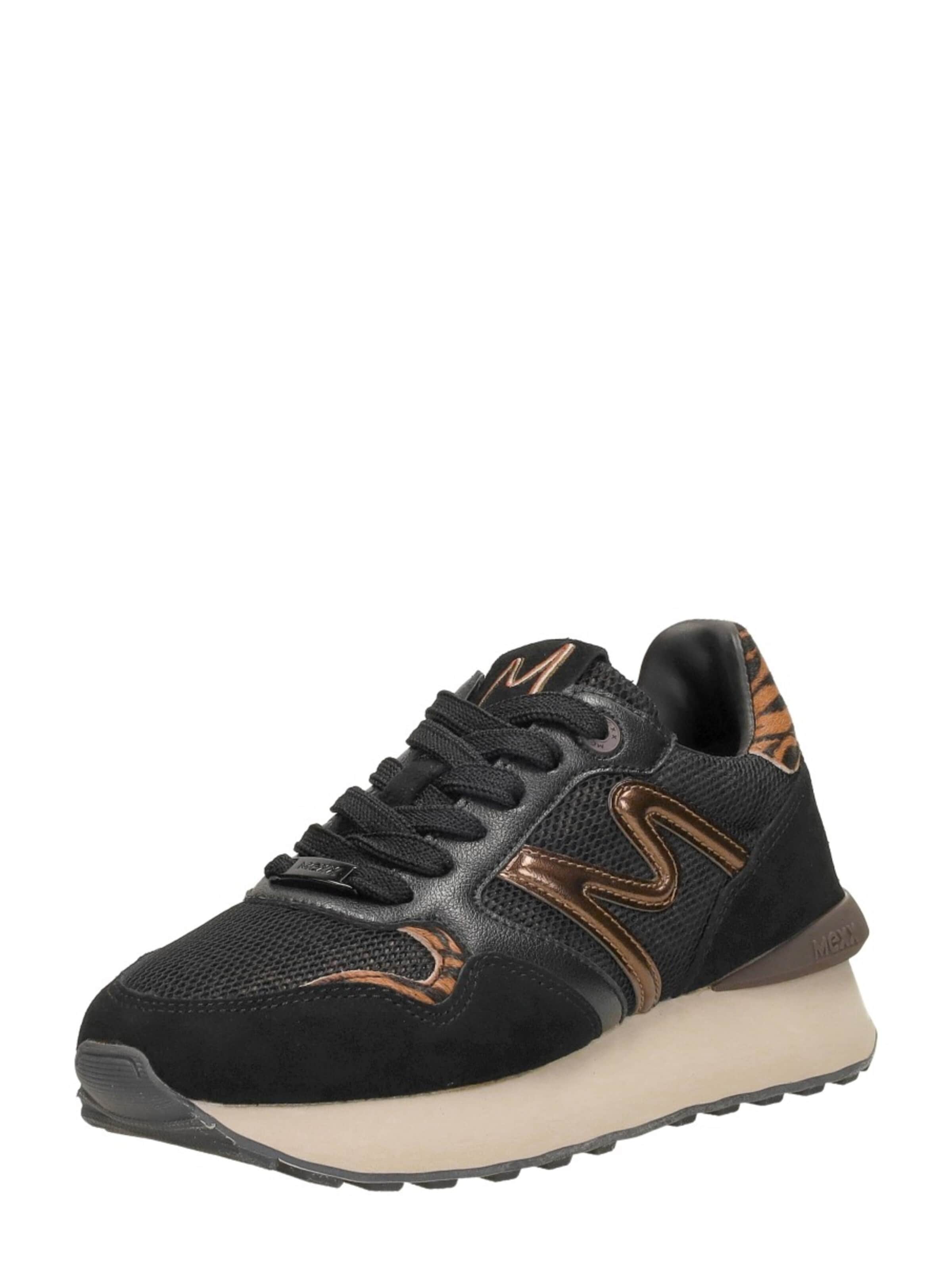 Baskets basses 'Juju' MEXX en noir