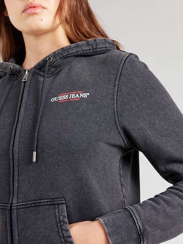 Giacca di felpa 'MINI AMERICA' di GUESS JEANS in nero