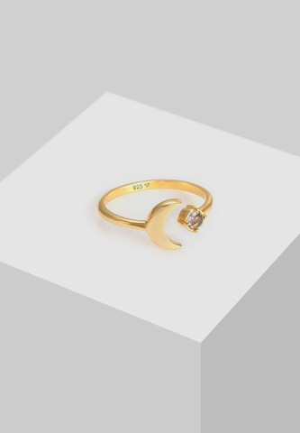 ELLI Ring Astro, Halbmond in Gold