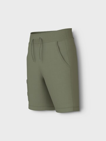 NAME IT Regular Trousers 'VIVASSE' in Green