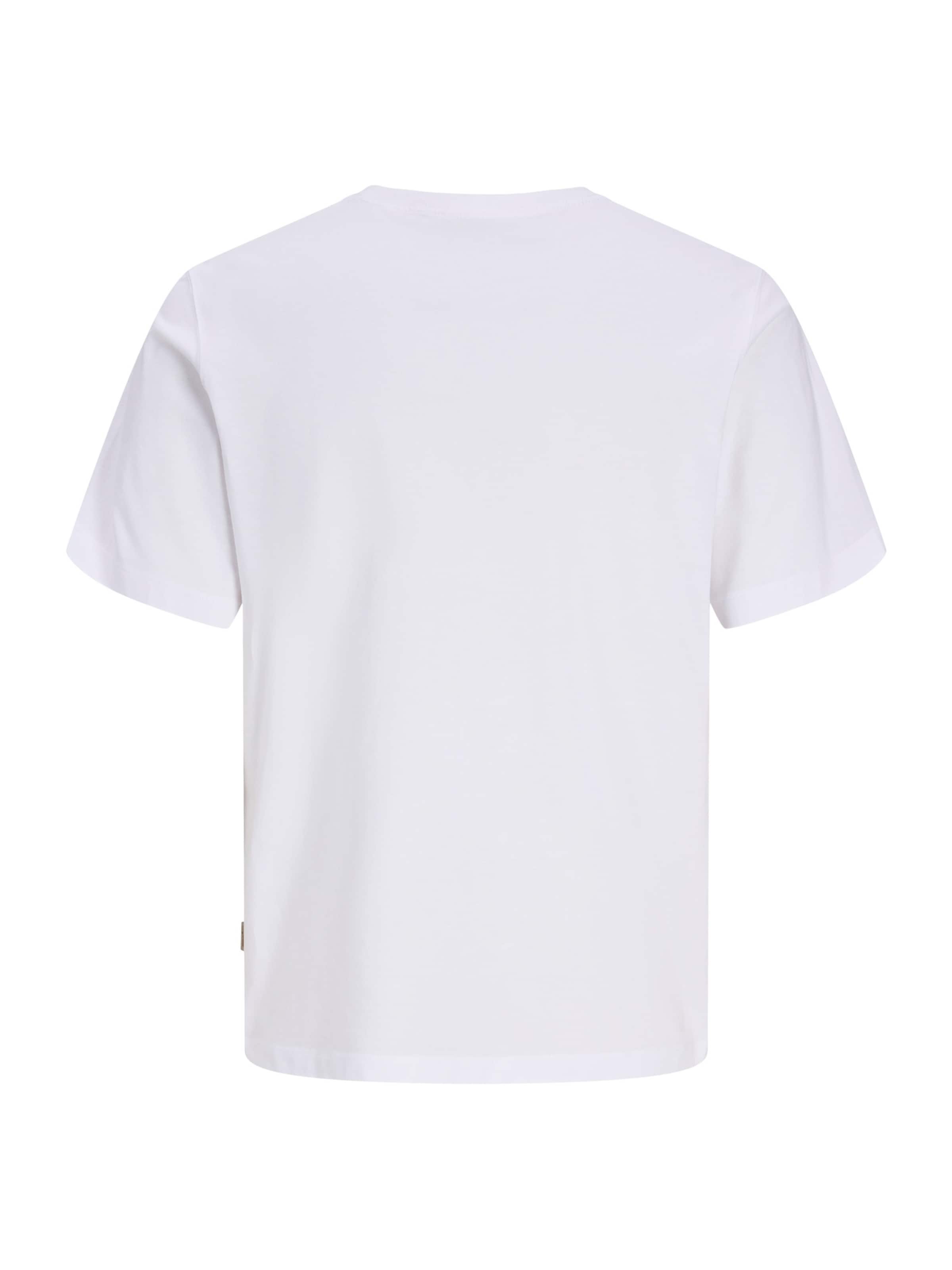 Jack & Jones Junior Футболка 'JORFREDERIKSBERG' в Белый