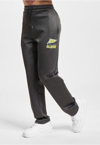 European League of Football Loose fit Trousers in Grey