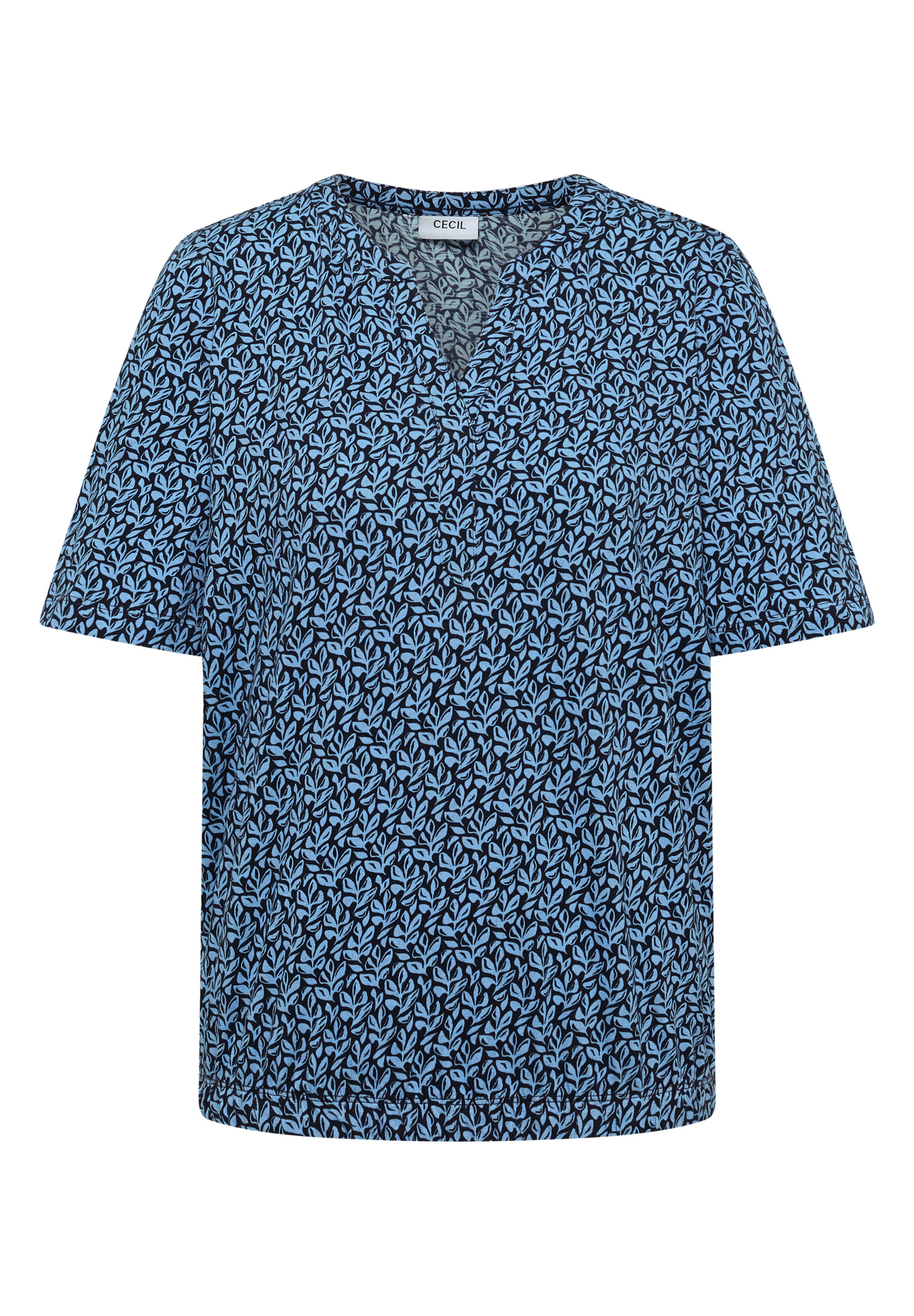CECIL T-Shirt in Blau: Vorderseite